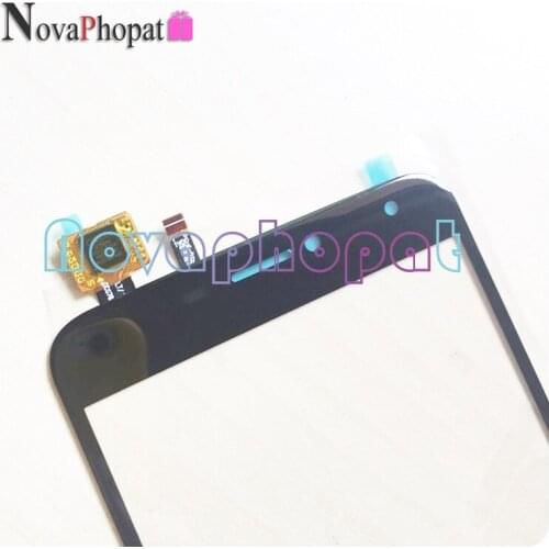 Novaphopat Black Touchscreen For BQ Mobile BQS 5520 BQS-5520 Mercury BQS5520 Touch Screen Digitizer Front Glass Lens Sensor