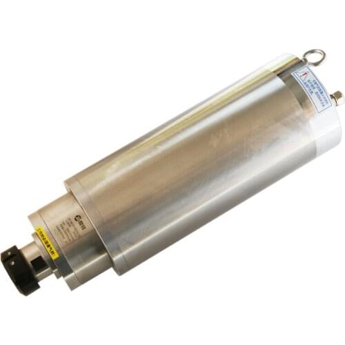 Elite engraving machine spindle motor 140mm diameter 9KW 380V 18A 350 ~ 750Hz, 6-pole water-cooled electric spindle