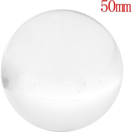 Crystal Ball,Feng Shui Clear Color Magic Photography Optical Glass Reflective Clear Contact Juggling Ball