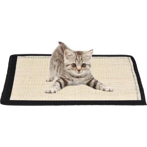 Pet Cat Scratch Guard Mat Sisal Pad Cats Scratching Post Kitten Grinding Claw Scratcher Mat Furniture Sofa Protector Cat Supplie