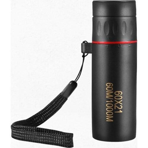 High Definition Monocular Telescope 60x21 Monocular BAK4 Lens Telescope For Outdoor Sport Hunting Camping Hiking Travel