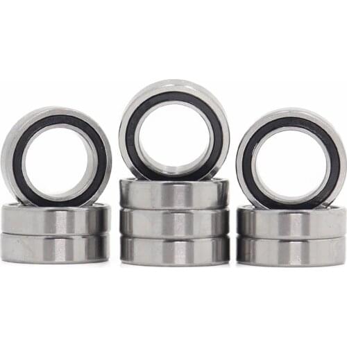 MR1610RS Bearing 10Pcs 10x16x4 mm ABEC-3 Hobby Electric RC Car Truck 6700-16 RS Ball Bearings 1610-2RS Black Sealed