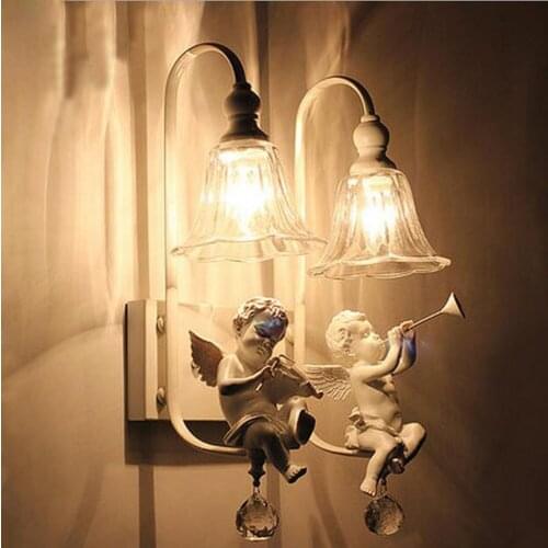New Modern New Modern Hanging Lamp E27 bulb Gift White Iron Decor Home Lighting Fixtures