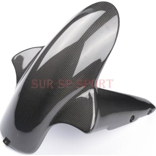 Front Fender Hugger Mudguard Cover For Ducati Streetfighter Full Carbon Fiber 100% Protection