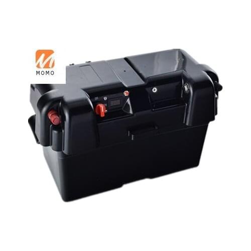 Outdoor plastic waterproof 12V battery box camping 4wd adventure battery box