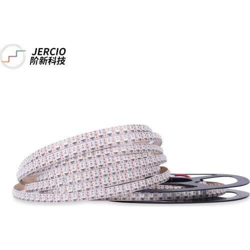 JERCIO WS2812B1505 similar SK6812 LED SMD 3535 fashion digital home and kitchen decoration Addressable programmable LED strip