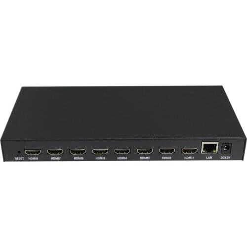 RTMP Video H.264 HDMI-Compatible to IP SRT Hevc Encoder Streaming for IPTV Youtube Xstream Wowza Facebook Live Periscope