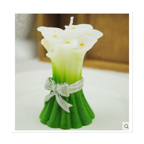 3D DIY Flower Silicone Mold Soap Mold Candle Molds Handmade Chocolate Jelly Cake Decorating Tools Mold