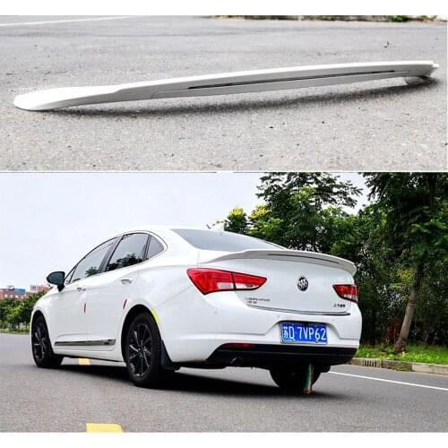 New Design Rear Wing Spoiler For Toyota For Opel insignia Spoiler 2017-2019 Flowing Brake Lamp Trunk ABS Plasti Spoiler Wing