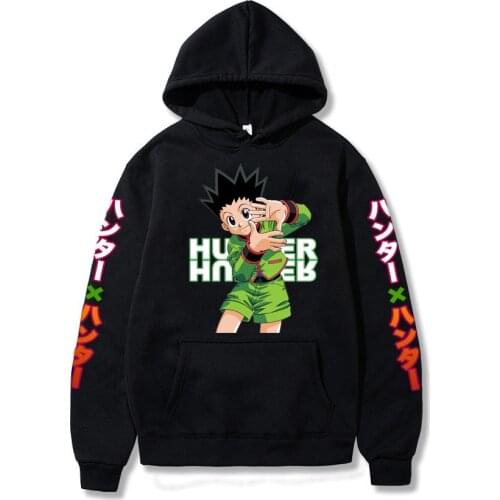 Hunter X Hunter Hoodie Sweatshirts Kurapika GON FREECSS Hoodies Funny Pullover