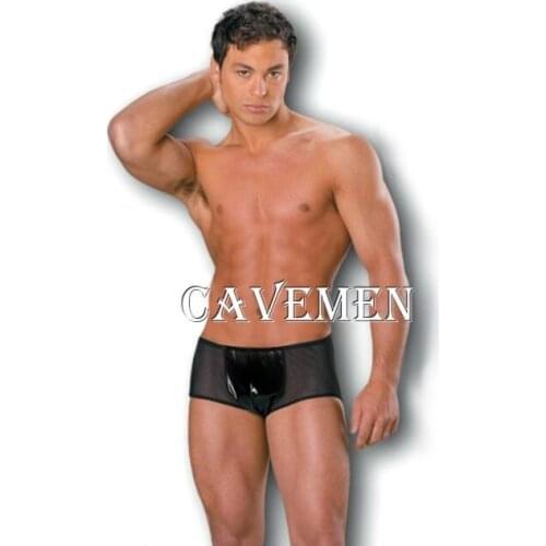 Soft leather with Lycra yarn *1338*sexy T-Back G-String Underwear Triangle pants Trousers Suit Jacket boxer free shipping