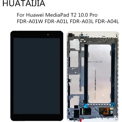 LCD Display + Touch Digitizer Screen glass For Huawei MediaPad T2 10.0 Pro 10.1 inch FDR-A01W FDR-A01L FDR-A03L FDR-A04L