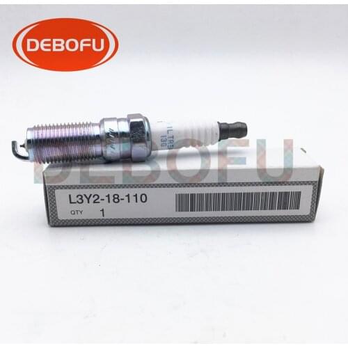 4pieces/lot Japan Iridium spark plugs L3Y2-18-110 ILTR5A-13G FOR MAZDA M6 M5 M3 CX-7 Ford Lincoln Tribute ILTR5A13G