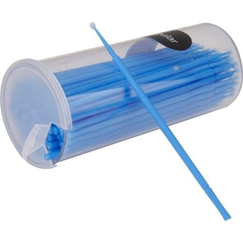 100Pcs Disposable Eyelash Extension Micro Brush Applicators Mascara