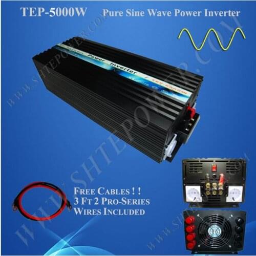 Off grid dc 48v to ac 100v 110v 120v 220v 230v 240v 5000w solar inverter pure sine wave