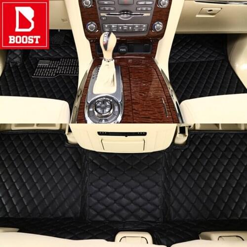 Boost Car Floor Mats For Toyoya Probox 2007 2014 2015 Waterproof Custom Automobile Auto Foot Pads