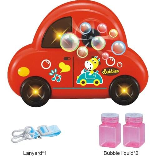 Baby Bubble Machine Toy Camera Taxi Car Shape Electric Anti-skid With Light Music Sound Control Children Sports Outdoor Fun Tool