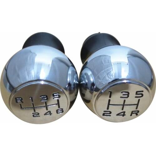 For PEUGEOT 306 307 308 2008 301 3008 406 508 605 807 106 1007 206 107 5 Speed MT Gear Shift Knob Gear Shifter Lever Stick Ball