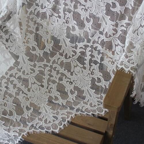 Export High-quality Pressed Yarn Retro Palace Eyelash Lace Fabric DIY Home Curtain Accessories Dress Accessories RS3376