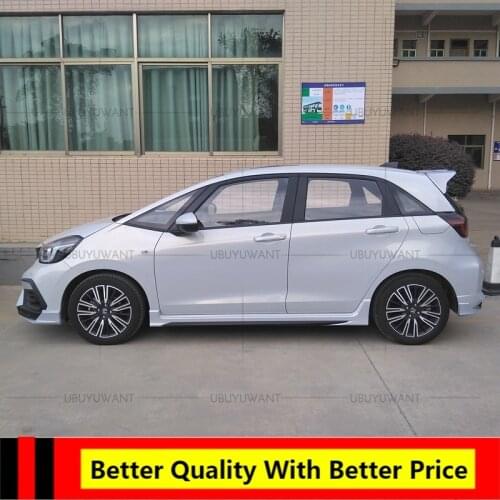 UBUYUWANT For Honda Jazz Fit 2020 High Quality ABS Material Car Wing Primer Color Rear Spoiler