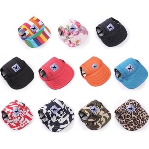 Dog Hat Costume Accessories For Small Dogs Sombrero Cat Pug Czapka Dla Psa Gorro Perro Hats Para Pet Canvas Baseball Visor Cap
