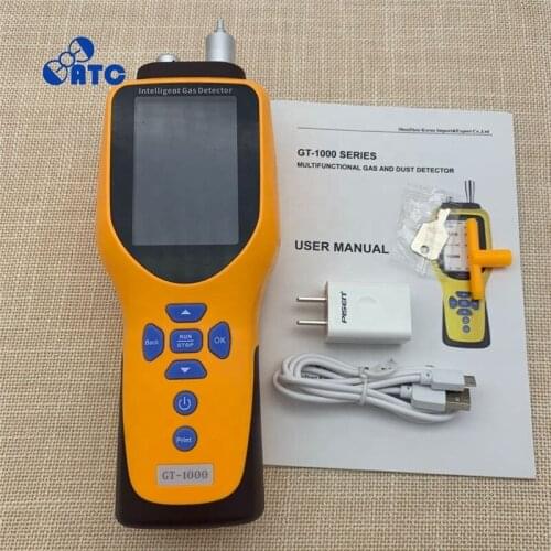 Hot sale co2 gas detector mobile monitoring handheld co/co2 2-in-1 leak