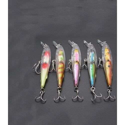 Artificial Minnow Freshwater High Quality Fishing Lure Hard Bait 11g/10cm 3D Eyes Bionic Anti-Corrosion Plastic Fishing Bait