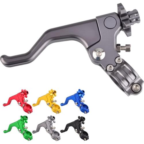 Short Stunt Clutch Lever For Suzuki RM85 RM250 RM125 RMZ250 RMZ450 RMX450Z DR200 S/SE DRZ250 DRZ400 S/SM Motorcycle Accessories