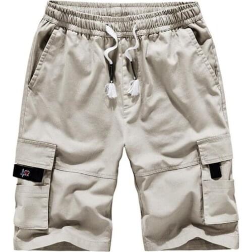 Mens Summer Shorts 2021 Cotton Casual Men Boardshorts Homme Classic Clothing Shorts Male 7XL 8XL