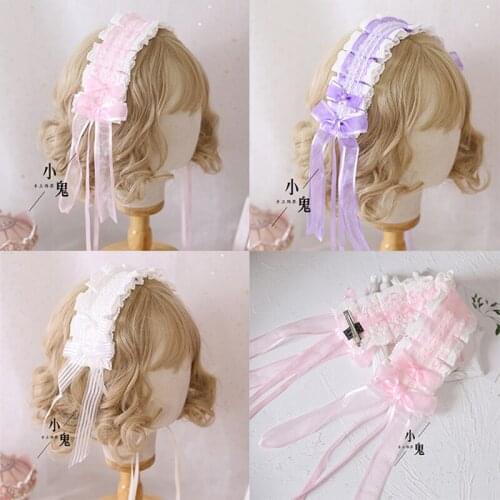 Japanese-Style Soft Girl Lolita Lolita Hair Band Sweet All-match KC Hair Accessories Lo Niang Hair Band