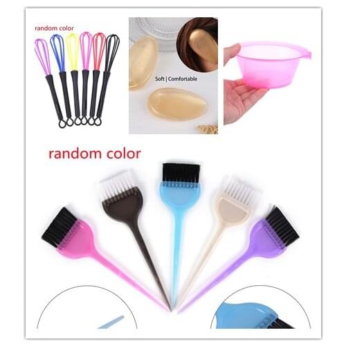 1Pc Plastic Hairdressing Brushes Hair Dye Color Comb Brushes Hair Styling Tools