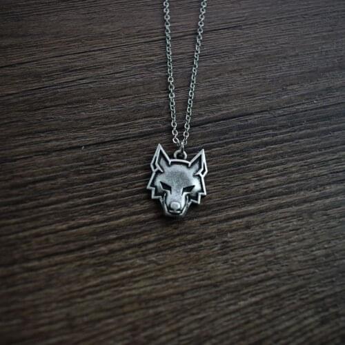 Simple Wolf Symbol Necklace Jewelry Pendant Lover Women Unisex Necklaces Jewelry Gift For Her