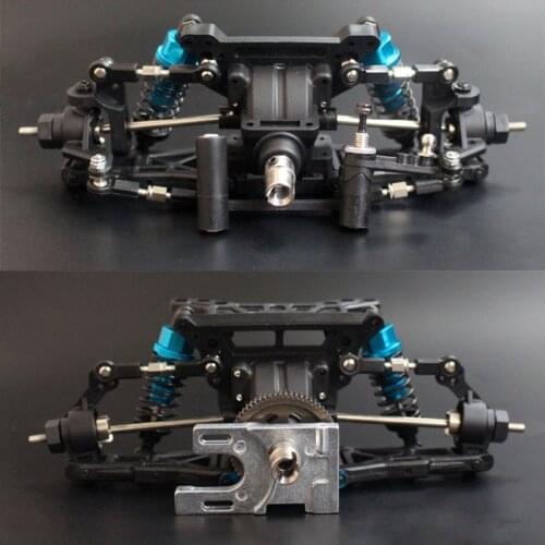 1/10 RC Model Car On-Road Drift Car Frame Front or Rear DIY assemblies for HSP 94123
