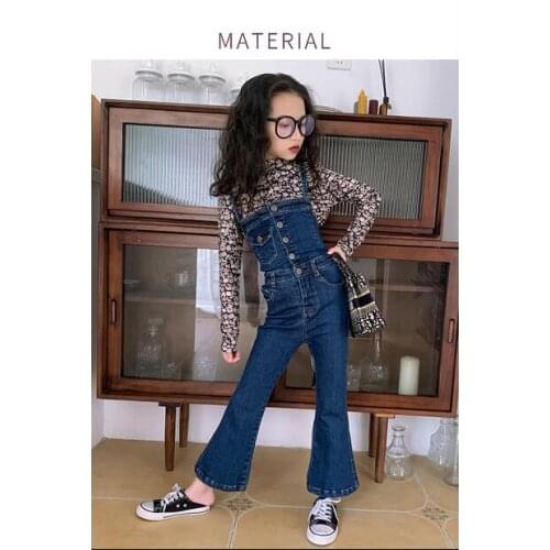 SOIFORM Denim Overalls For Girls