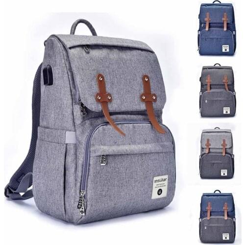 Nursing Bag Diaper Bag for Baby Care Fashion Mummy Maternity Travel Backpack Designer Stroller Baby Handbag Bag Nappy Backpacks