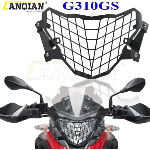 Motorcycle Front Headlight Protector Cover Grill FOR BMW G310GS G310 GS 2017 2018 2019 2020 2021 Head Light Guard Accessories