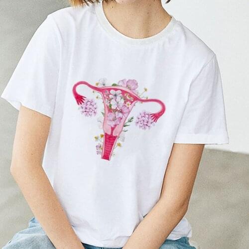 Womens T-shirts Fun Human torso Printed Summer Short Sleeve Tee Shirt Harajuku Fashion Streetwear Tops T shirt Female Clothing