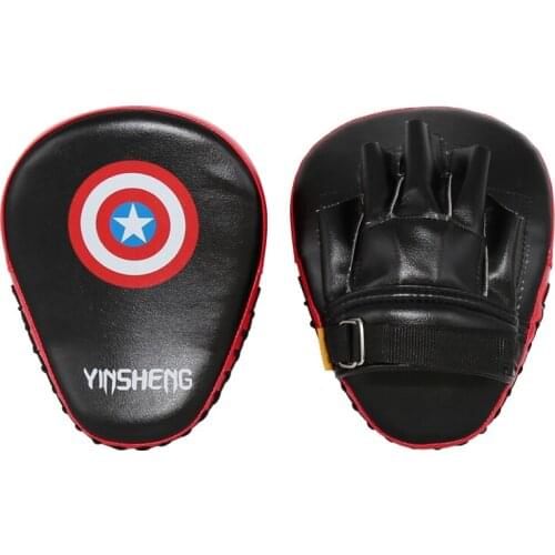 1pc Boxing Hand Target MMA Martial Thai Kickboxing Pad Kit Black Karate Training Punch Pads Sparring Boxing Bags Mitt Focus