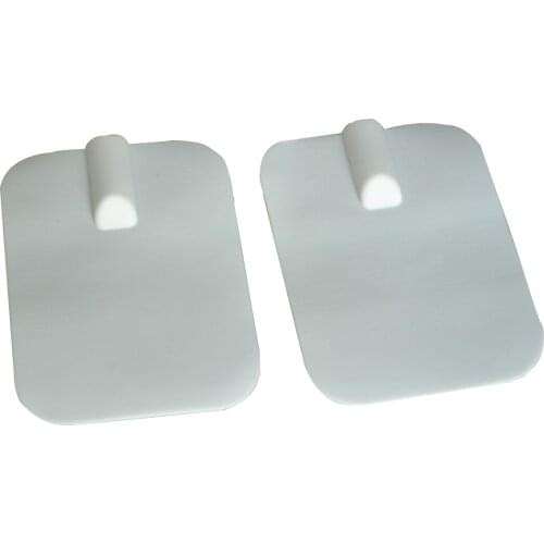 10Pairs/Lot Replacement Electrode Pads Body Massager Patch Use With Digital Therapy Machine Self Adhesive Plug 2mm With 6x5 cm