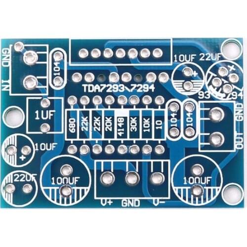 2021 New TDA7293/TDA7294 Mono Channel Amplifier Board Circuit PCB Bare Board