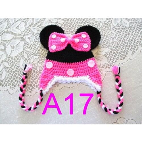 30pcs Baby Hat handmade crochet hat Owl Hat hat Baby Photo Props Baby caps Beanies free shipping