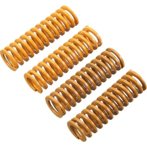 4pcs Random Color High Quality Heated Bed Flat Spring 3D Printer Accessories Extruder Spring For Creality Ender 2/Ender 3