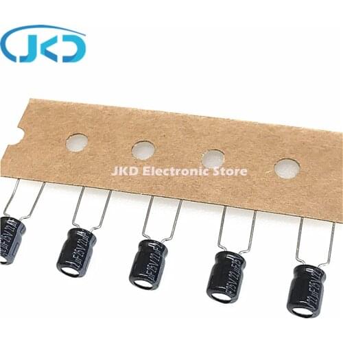 50Pcs 22uF 25V Panasonic 5x7mm 25V22uF Top Grade Audio Capacitor
