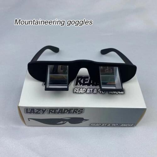 Ergonomic Lazy Refractive Glasses Non-slip Outdoor Refractive Goggles Climbing Hiking Spectacles Belay Glasses