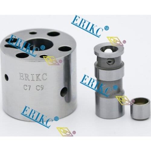ERIKC injection Professional Test oil pressure increasing valve and Cat common rail injector spool valve C7 C9