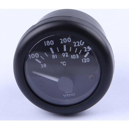 VDO Water Temperature Meter 12V/24V Optional Diesel Generator ater Temperature Gauge Indicator