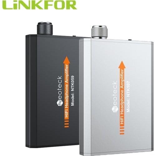 LiNKFOR Headphone Earphone Amplifier Portable Aux In Port 16-150Ω Amplifiers 3.5mm Jack Cable for Phone Android Music Player AMP