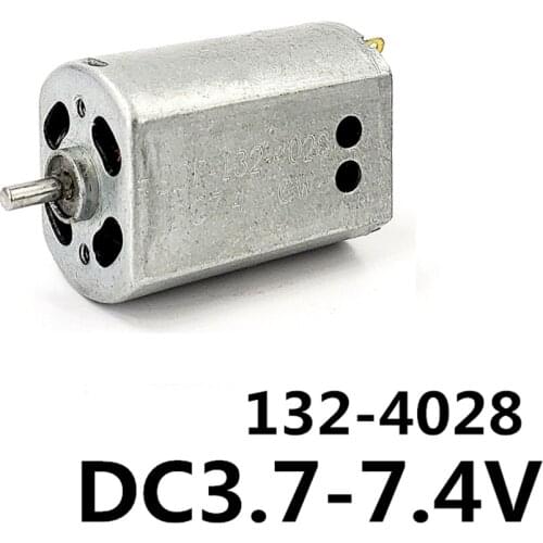 Violent 132 Motor DC 3V-7.4V 3.7V 6V 32000RPM Ultra High Speed SCF132-4028 Flat Small Motor Electric Toy RC Car Boat Model