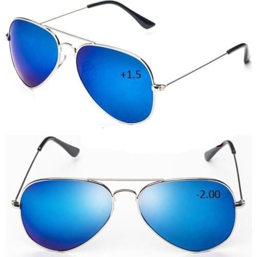 Men Women classic mirror POLZRIZED polaroid myopia sunglasses