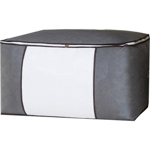 Non-woven Bamboo Charcoal Moisture-proof Quilt Bag Creative Household Goods Clothing Storage Bag